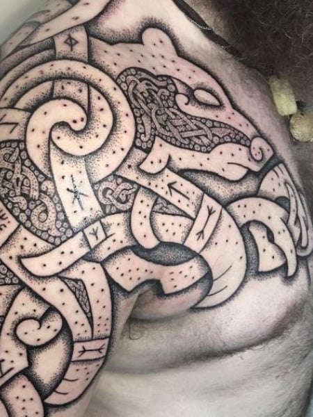 Traditional Viking Tattoo