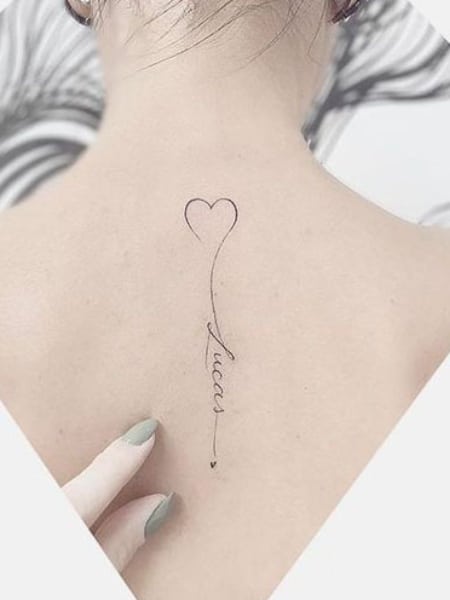 Buy Floral Spine Tattoo Online In India  Etsy India