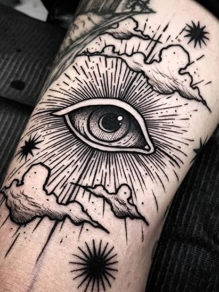 Eye Tattoos for men