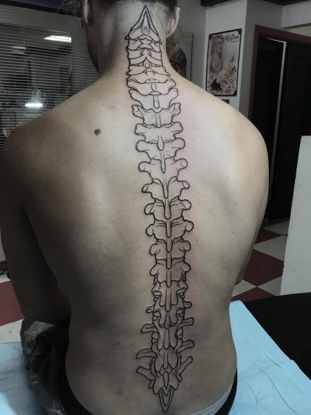 skeleton back tattooTikTok Search