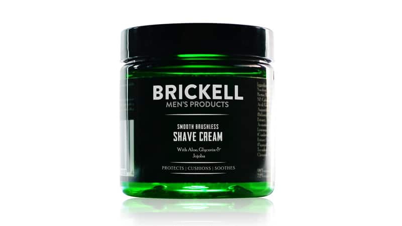 Brickell Men's Smooth Brushless Shave Cream For Men