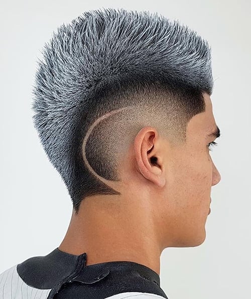 Burst Fade + Hair Design