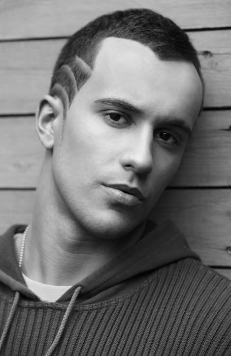 Buzz Cut With Hair Design