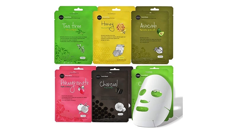 Celavi Moisturizing Face Masks