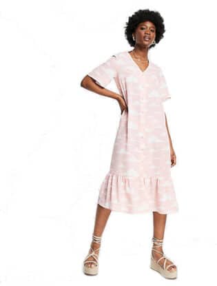 Cloud Print Dresses