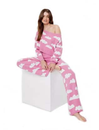 Cloud Print Lounge Set