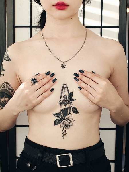 35 Sexy Underboob Tattoo Designs for Women  The Trend Spotter