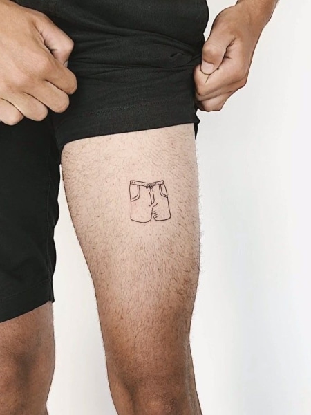 8 Best Mens Thigh Tattoo Ideas for Summer 2023 Short Shorts Season   Numbed Ink Company