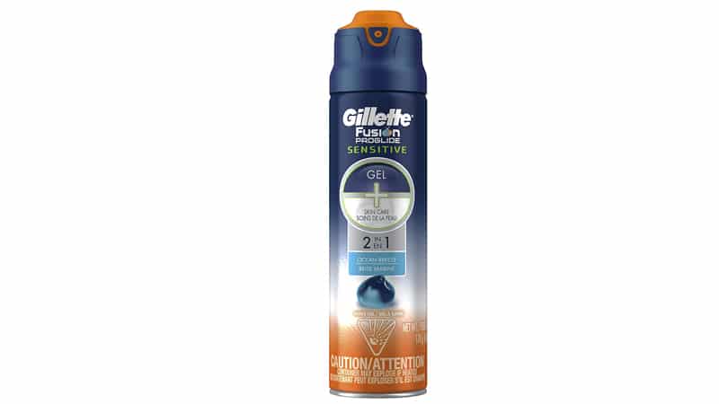 Gillette Fusion Proglide Sensitive 2 In 1 Shave Gel