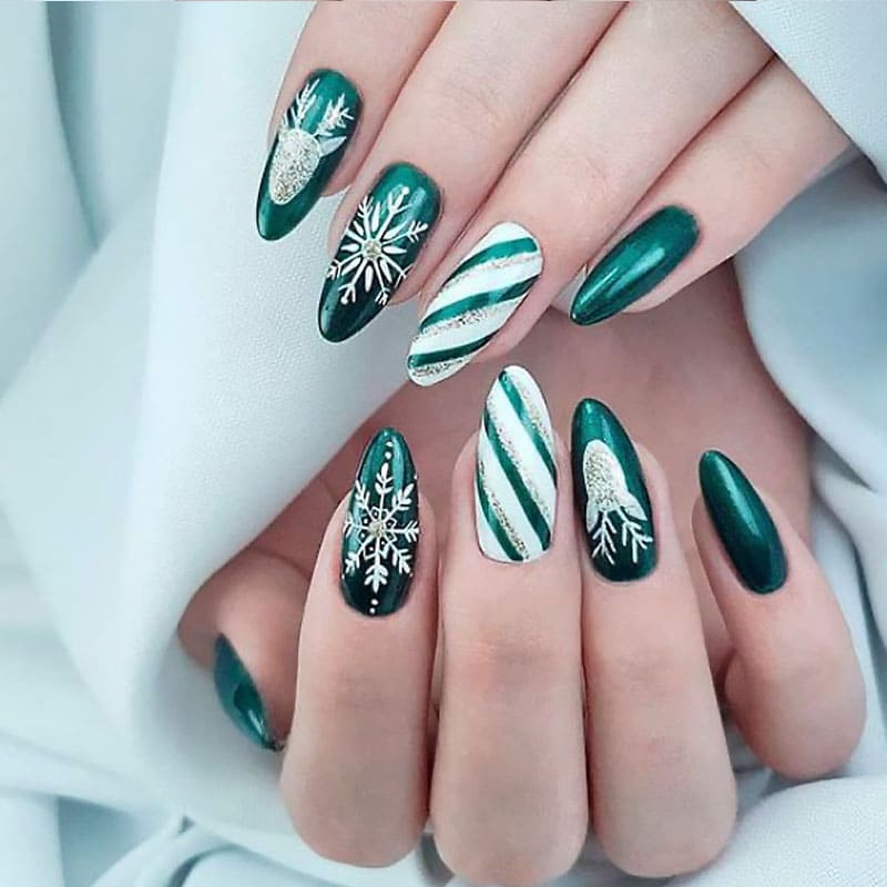 Buy Sweet Lime Reusable PressOn Manicure  DIY Nail Art Kit  24 Pc Fake  Nails with Glue  Artificial Nails for Women  Girls  Longlasting Glue   For All Nail