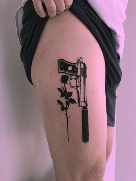 Gun Tattoo