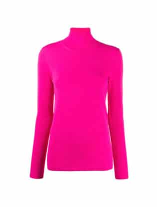 Hot Pink Turtlenecks