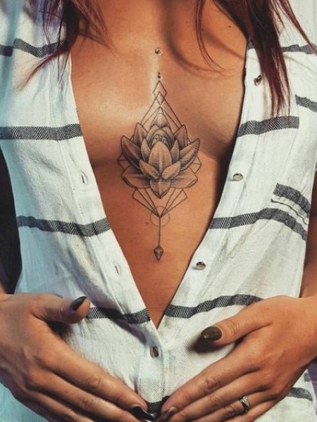 45 Heart Stealing Breast Tattoo Designs and Ideas 2023