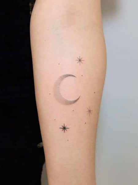 Star tattoos Star tattoo designs Moon star tattoo