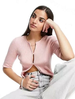 Pastel Pink Cardigans