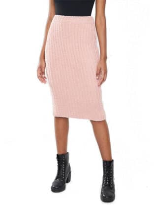 Pink Pencil Skirts