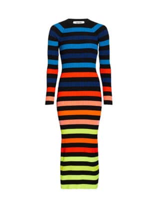 Rainbow Stripe Dress