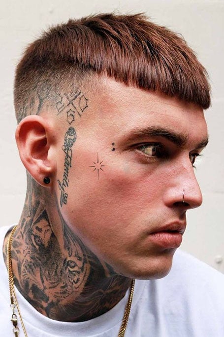 Steaua Face Tattoo bărbați