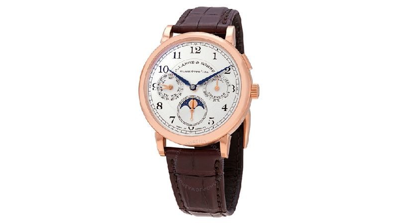 A. Lange & Sohne 1815 Annual Calendar Moonphase Men's 18kt Rose Gold Watch