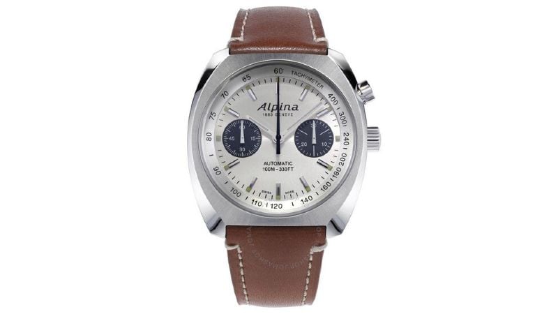 Alpina Startimer Pilot Heritage Chronograph Automatic Silver Dial (1)