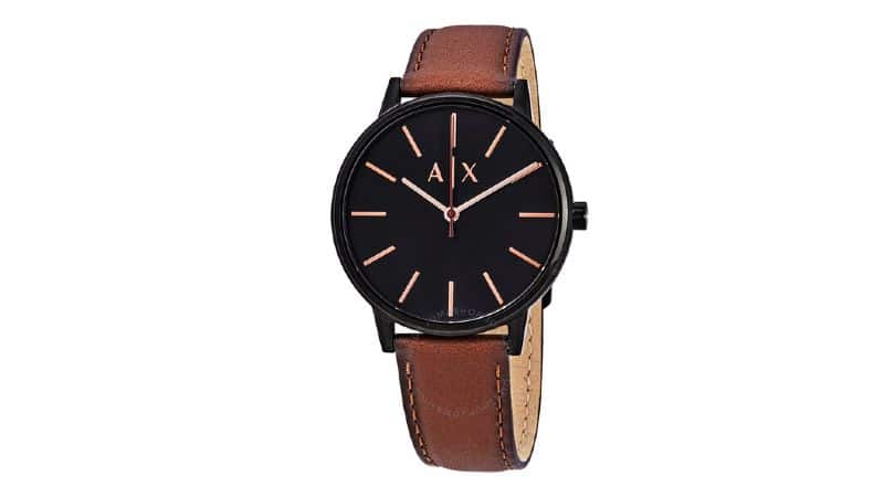 Armani Exchange Cayde Black Dial Men's Watch