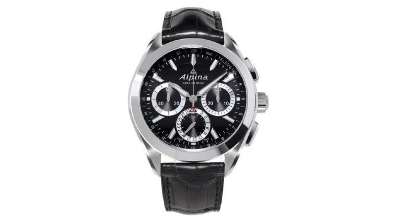 Alpina Alpiner 4 Flyback Chronograph Black Dial