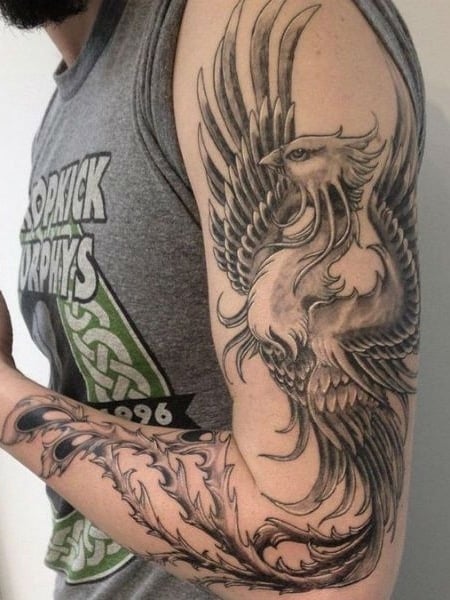 40 Poweful Phoenix Tattoos for Men 2023  The Trend Spotter