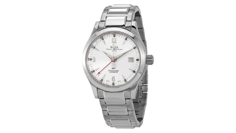 Ball Engineer Ii Ohio Gmt Automatic Silver Dial