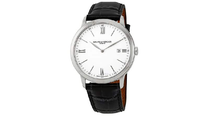 Baume Et Mercier Classima White Dial 40mm Men's Watch