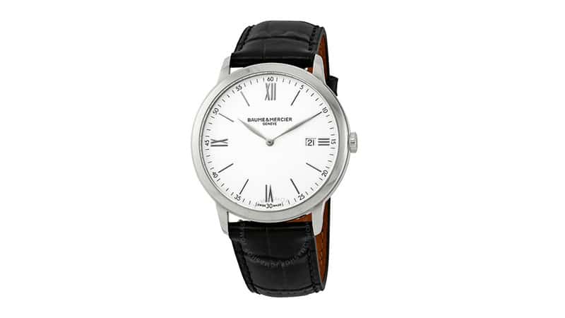 Baume Et Mercierclassima White Dial 40mm Men's Watch