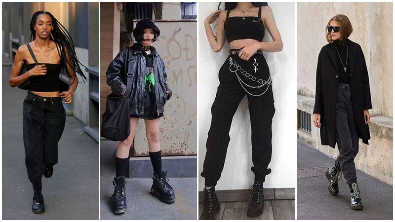 Actualizar 102+ imagen grunge outfit girl - Abzlocal.mx