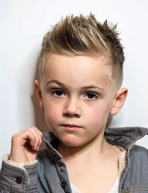 Image of Fauxhawk hairstyle for baby boy