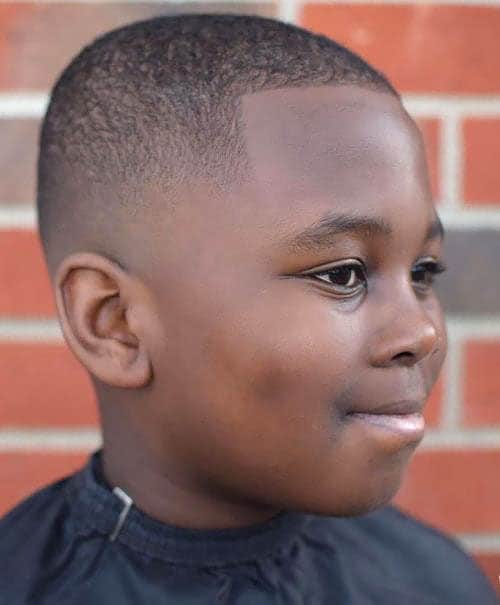 Boy Haircut Skin Fade With Buzz Cut