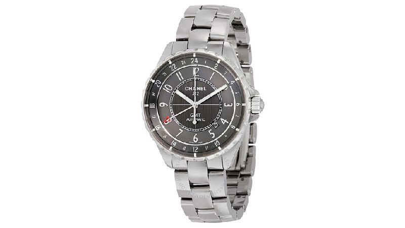 Chanel J12 Chromatic Gmt Automatic Charcoal Titanium Ceramic Watch