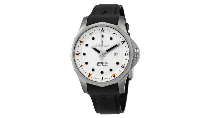 Corum Admiral's Cup Racer Automatic White Dial Men's Watch