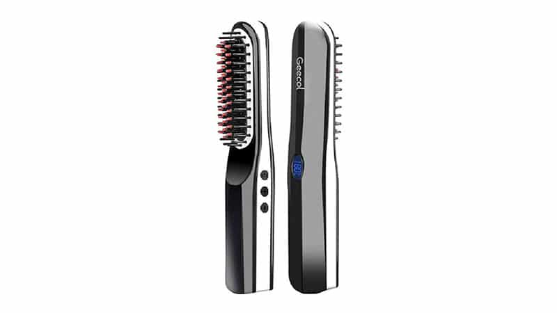 Ceecol Portable Usb Hair Straightening Brush