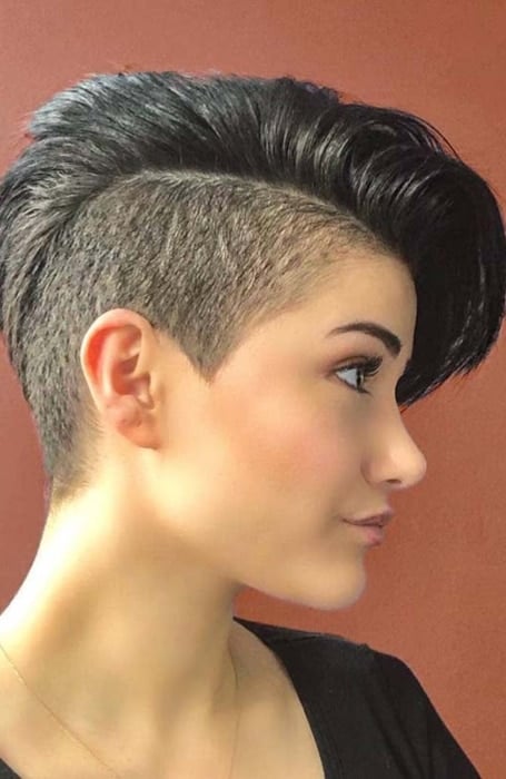 Edgy Rocker Pixie Cut