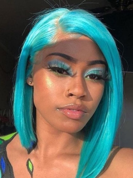 30 Royal Blue Hair Color Ideas That Will Make You Feel Like a Queen in 2023   Royal blue hair Blue ombre hair Haircut and color