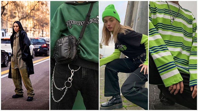 Grunge Green Aesthetic