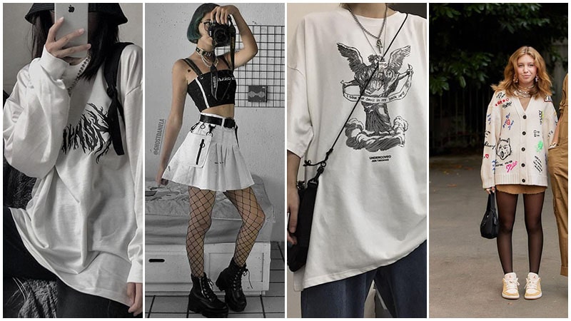 grunge outfits summer