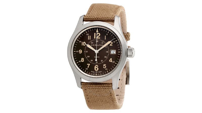 Hamilton Khaki Field Brown Dial Men's Watch