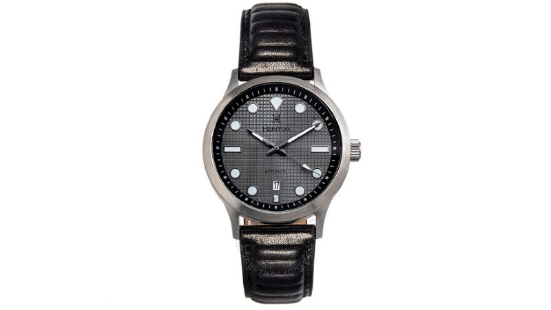 Heritor Bradford Automatic Gunmetal Dial Men's