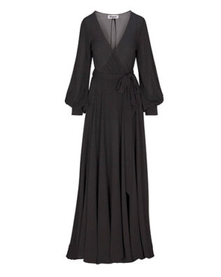Lilypad Maxi Dress Black