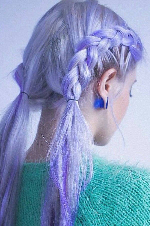 Lavender Braids