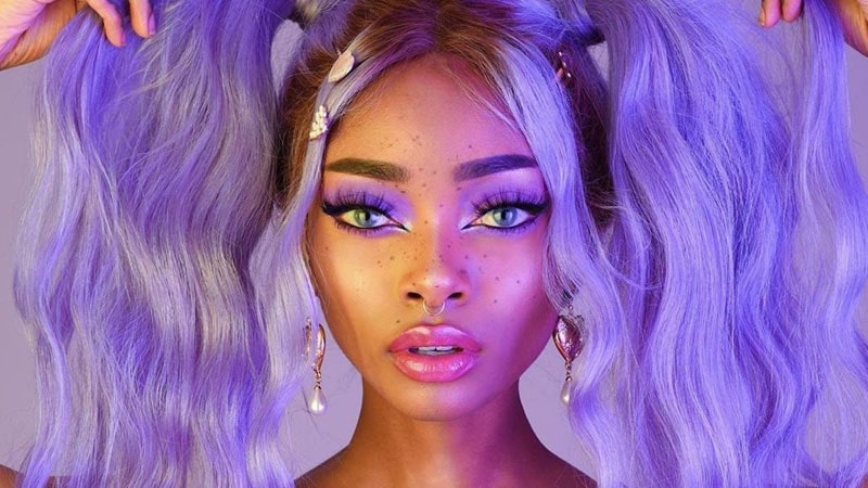 1. Blue Lavender Hair Color: 23 Stunning Examples to Inspire Your Next Look - wide 8