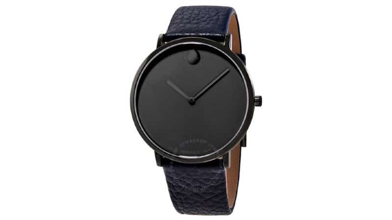 Movado Ultra Slim Quartz Grey Dial Men's Watch