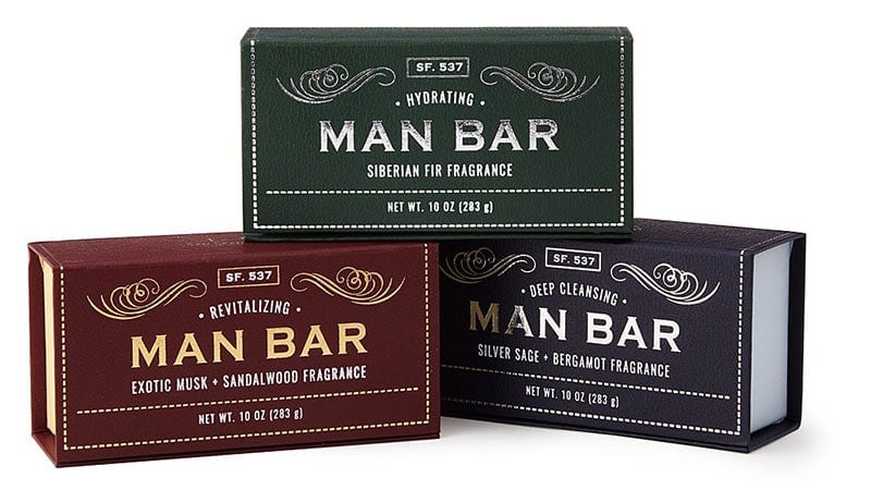 Man Bar Soap Set Of 3