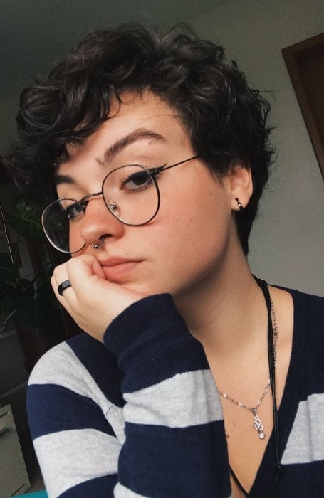 Natural Curly Pixie Cut