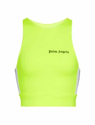 Neon Green Crop Tops