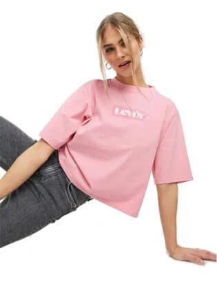 Pink Crop T Shirts